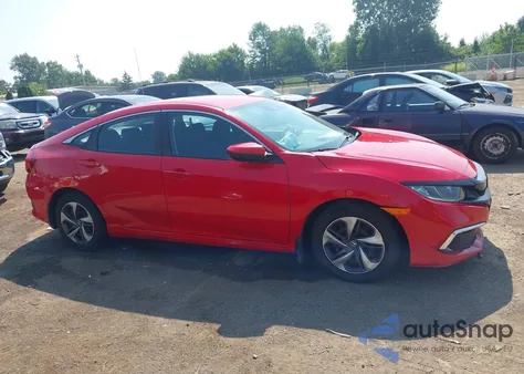 2020 Honda Civic Lx из США, поврежденный, VIN 2HGFC2F6XLH527344